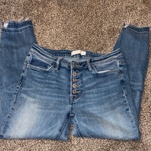 VERVET BY FLYING MONKEY High Rise Blue Jeans